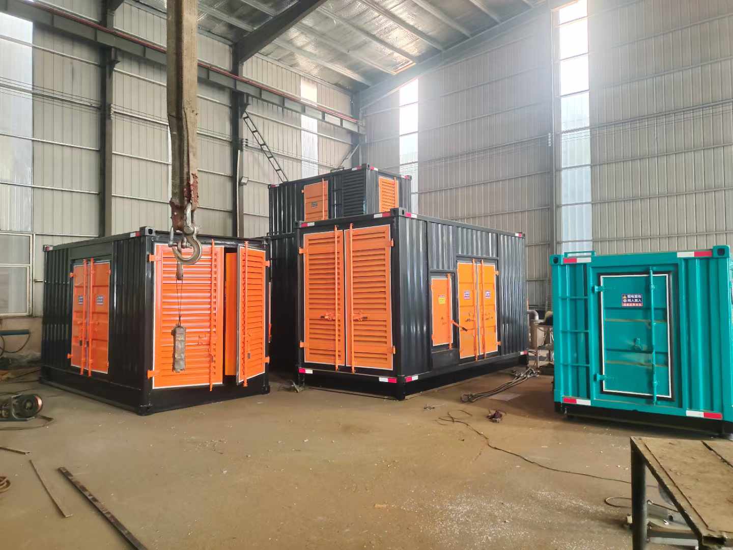 临县500kw柴油发电机组可以带动多少功率设备?
